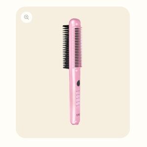 New Soleil Baby Pink Styling Comb Heat Brush